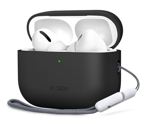 Tech-Protect Silicone Do Apple Airpods Pro 3 Black - 1367328 - zdjęcie 2